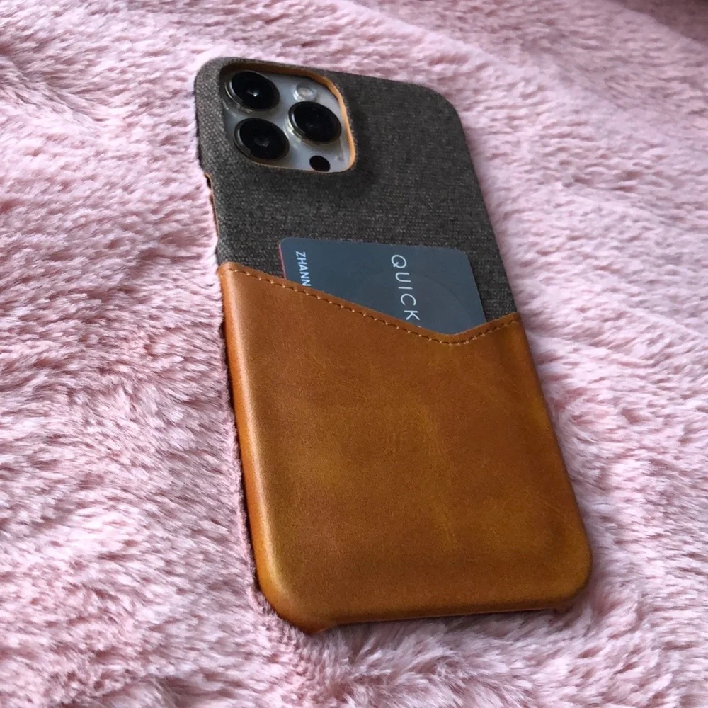 For iPhone 13,13 pro,13 pro max phone case PU leather/cloth